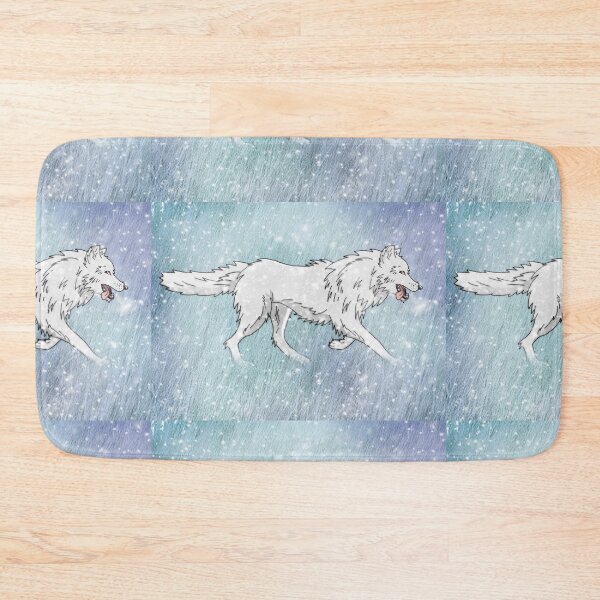 Item preview, Snowy white winter wolf designed and sold by H0llyDays.