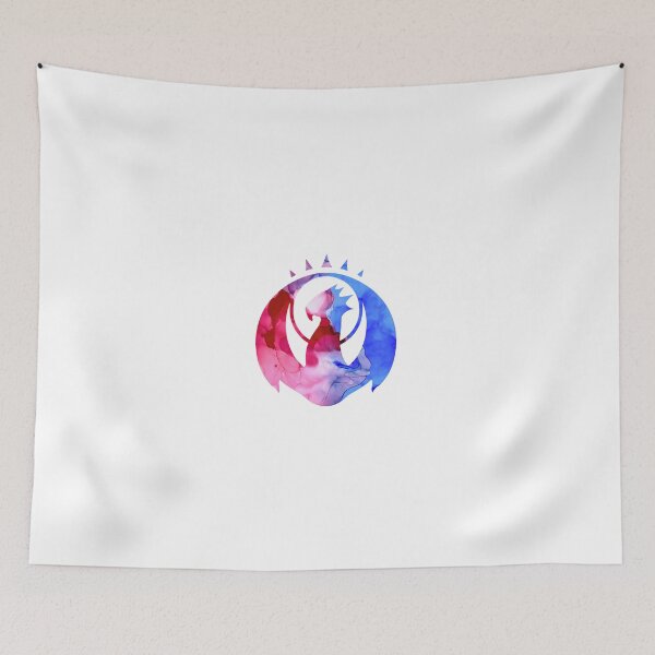 Item preview, MTG Izzet League Ravnica Guild Insignia Logo White Background designed and sold by GingerCatGifts.
