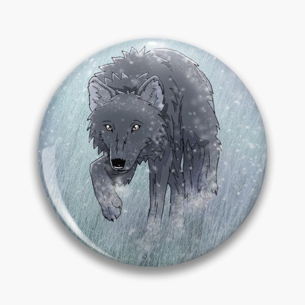 Item preview, Black winter wolf in snow designed and sold by H0llyDays.