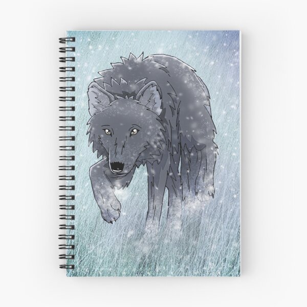 Item preview, Black winter wolf in snow designed and sold by H0llyDays.