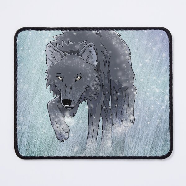 Item preview, Black winter wolf in snow designed and sold by H0llyDays.