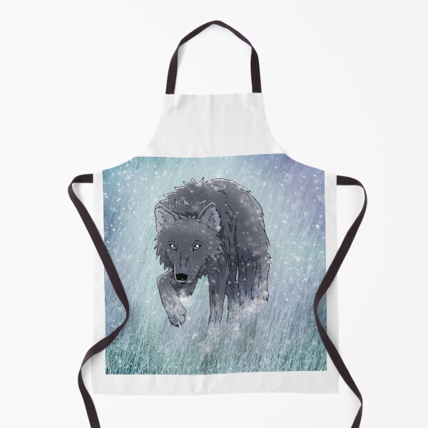 Item preview, Black winter wolf in snow designed and sold by H0llyDays.