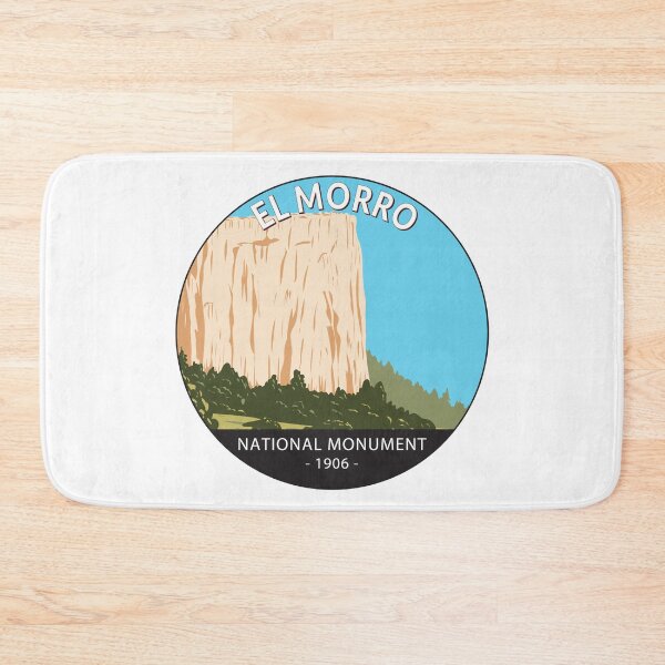 Item preview, El Morro National Monument Inscription Rock New Mexico Circle designed and sold by KrisSidDesigns.