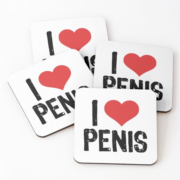Item preview, I Love Penis designed and sold by The "I Love Everything" Shop.