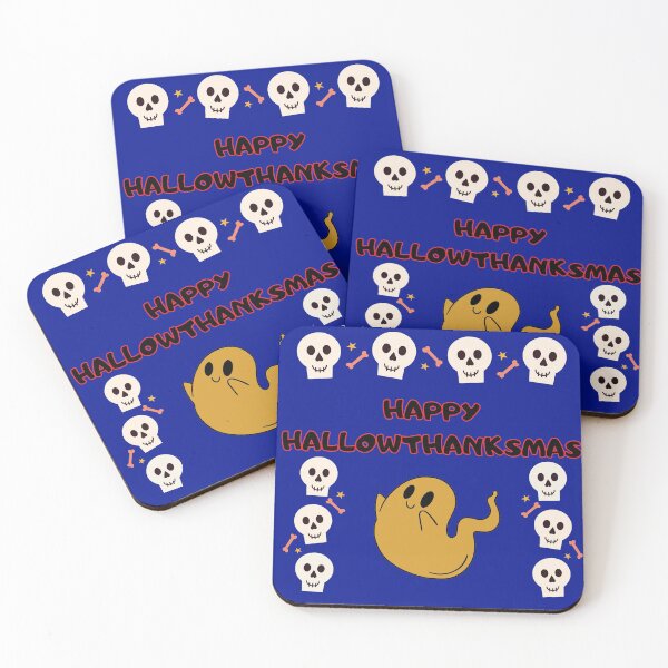 Item preview, Happy Hallowthanksmas - Skull designed and sold by nakavt.