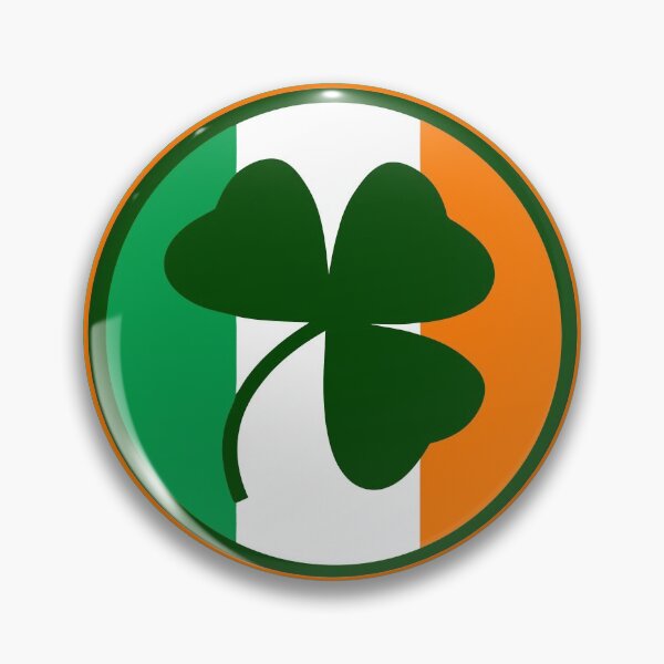 Item preview, Green and orange Irish logo, shamrock  designed and sold by aapshop.
