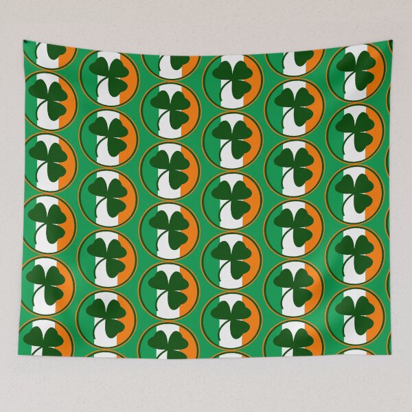 Item preview, Green and orange Irish logo, shamrock  designed and sold by aapshop.