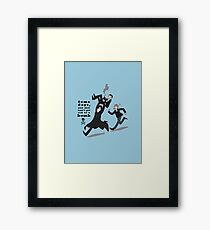 Sherlock Bomb Framed Print