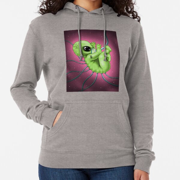 Alien baby Lightweight Hoodie