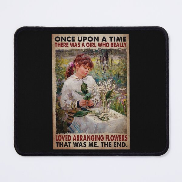 Item preview, Once Upon A Time There Was A Girl Who Really Love Arranging Flower - Girl Flower Looking out the window designed and sold by SockaArt1.