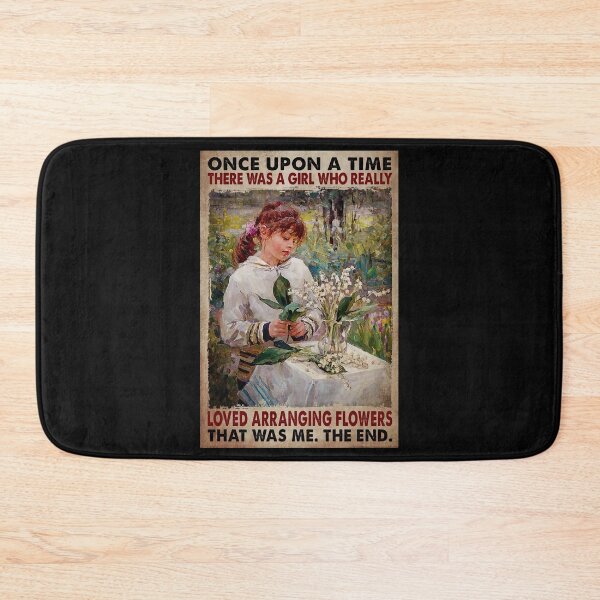 Item preview, Once Upon A Time There Was A Girl Who Really Love Arranging Flower - Girl Flower Looking out the window designed and sold by SockaArt1.