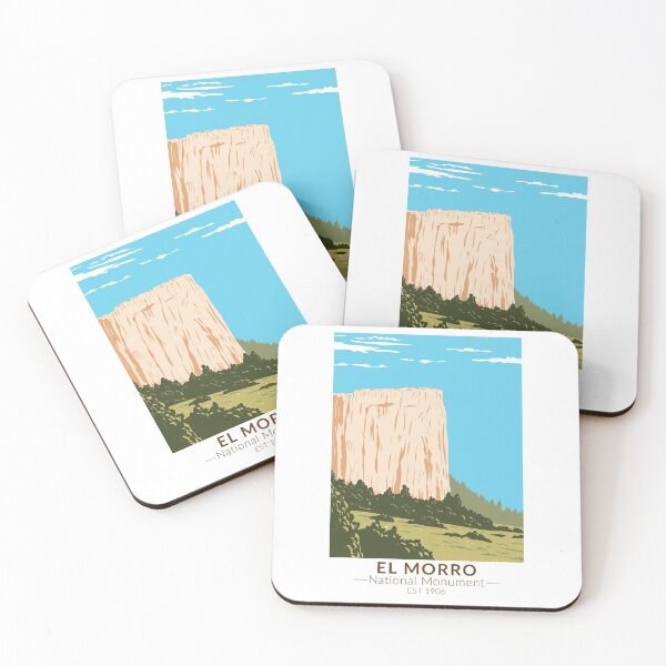 Item preview, El Morro National Monument Inscription Rock New Mexico Vintage designed and sold by KrisSidDesigns.