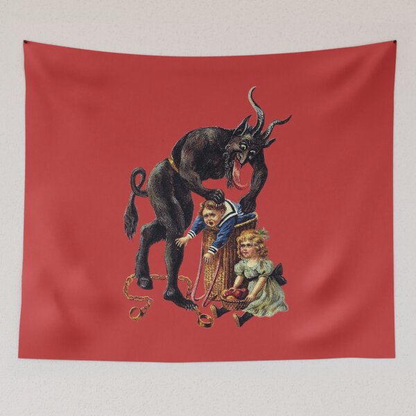 Item preview, Merry Christmas from Krampus! designed and sold by dzdn.