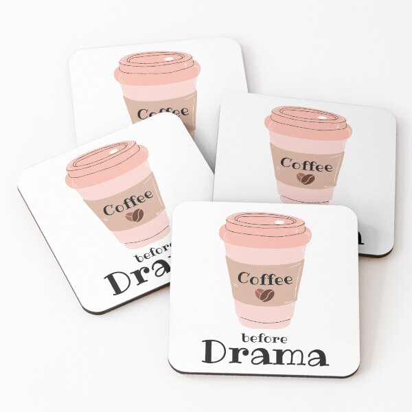 Item preview, Coffee before Drama designed and sold by CoffeewithAnh.