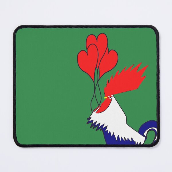 Item preview, Cockerel Lover Vector Art In Bold Bright Colors designed and sold by taiche.