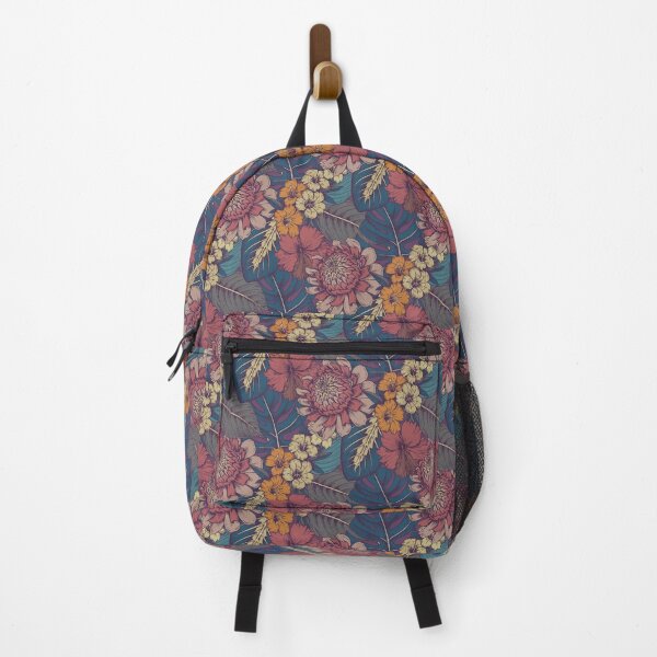 Item preview, Tropic flowers pattern designed and sold by WalkOnLife.
