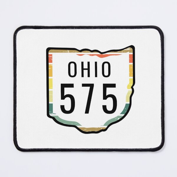 Item preview, Kelleys Island KI State Route 575 Map Retro Vintage designed and sold by BusyBeeLife.