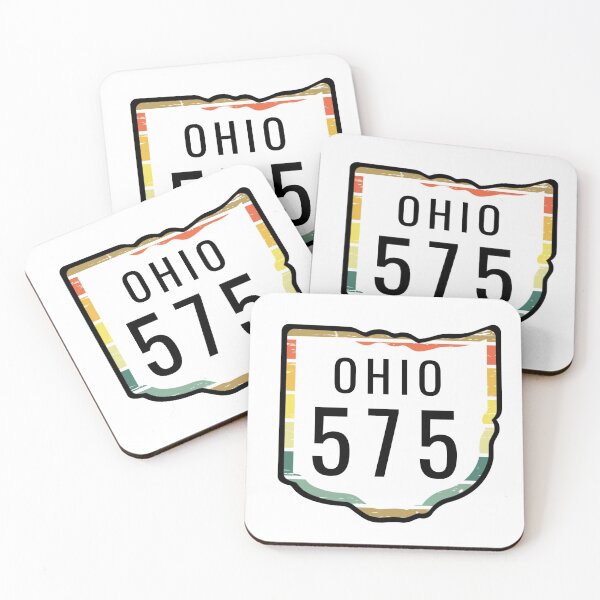 Item preview, Kelleys Island KI State Route 575 Map Retro Vintage designed and sold by BusyBeeLife.
