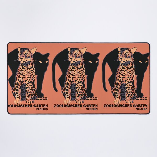 Item preview, Retro vintage Munich Zoo big cats designed and sold by aapshop.