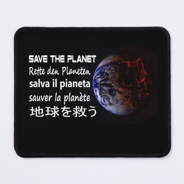 Item preview, Save the planet people reminder T-shirt design designed and sold by Mohanad8.