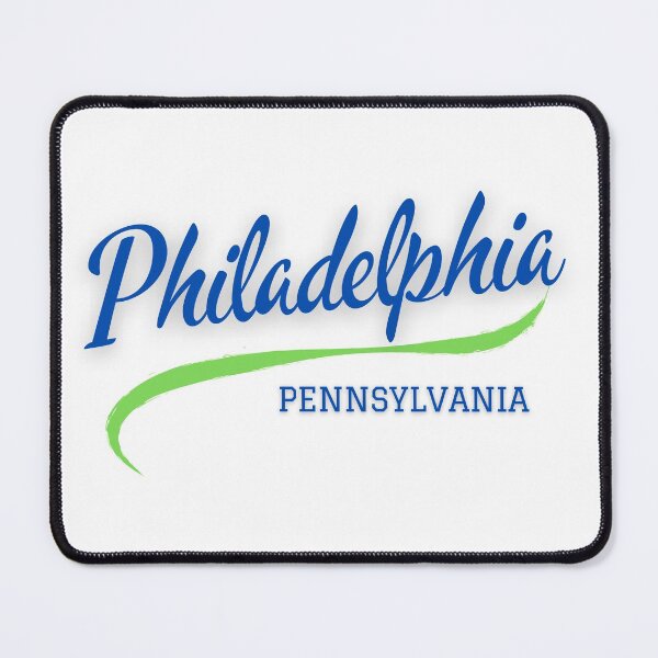 Item preview, Philadelphia Pennsylvania In Blue And Green designed and sold by PHLDesign.