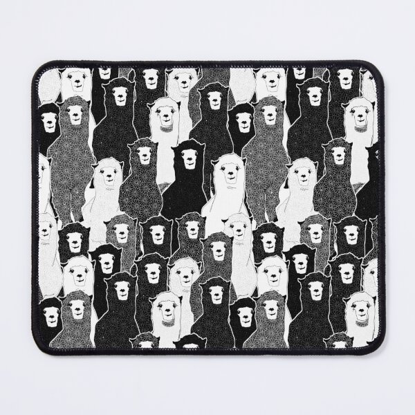 Item preview, Minimal Color Alpaca Décor Pattern (Floral Texture Design)  designed and sold by MindCereal.