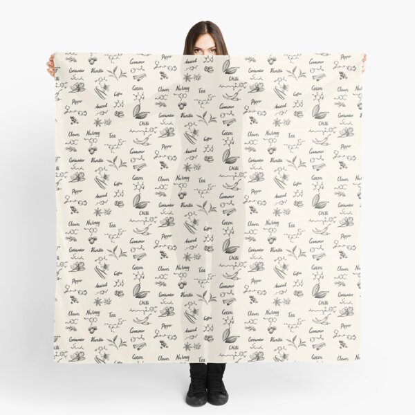 The Chemistry of Food Scarf