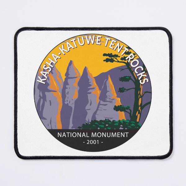 Item preview, Kasha - Katuwe Tent Rocks National Monument New Mexico Circle designed and sold by KrisSidDesigns.