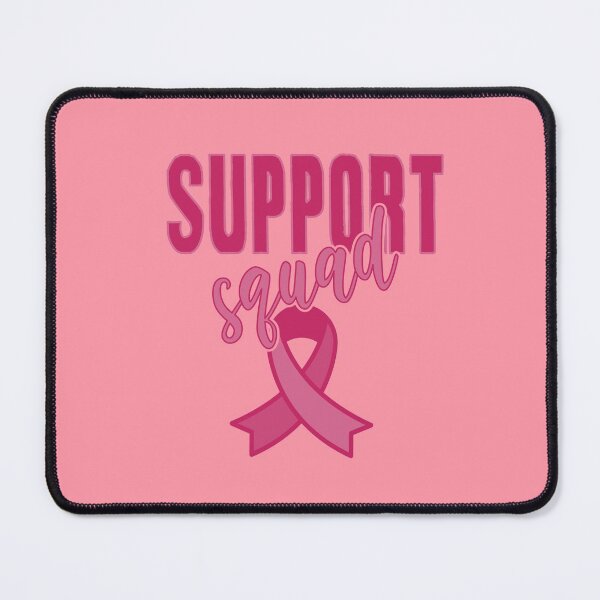 Item preview, Support Squad - Breast Cancer Awareness Pink Ribbon designed and sold by JooArtPrints ★★★★★.