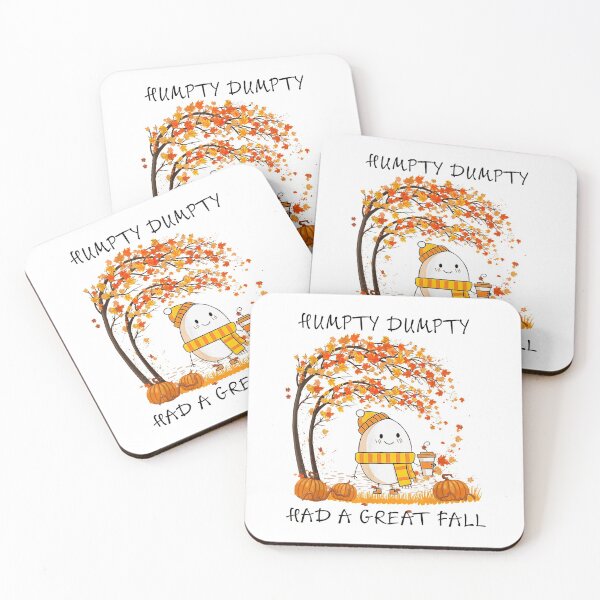 Item preview, Humpty Dumpty Had A Great Fall Thanksgiving Autumn Halloween designed and sold by sharpYSbell.