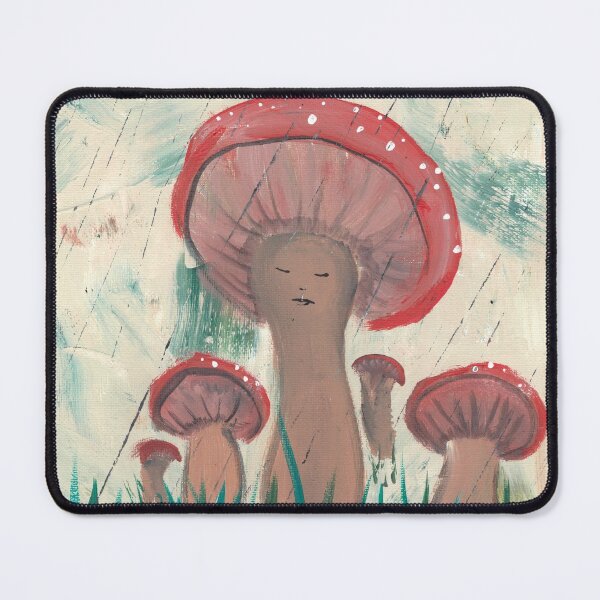 Mushroom Moves Mouse Pad