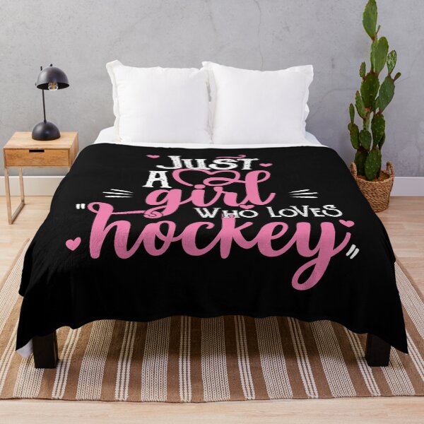 Item preview, Just A Girl Who Loves Hockey Gift product designed and sold by theodoros20.