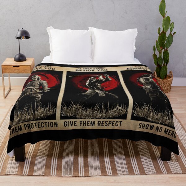 Item preview, Samurai Protection Respect Show no Mercy designed and sold by AmoraDanie.