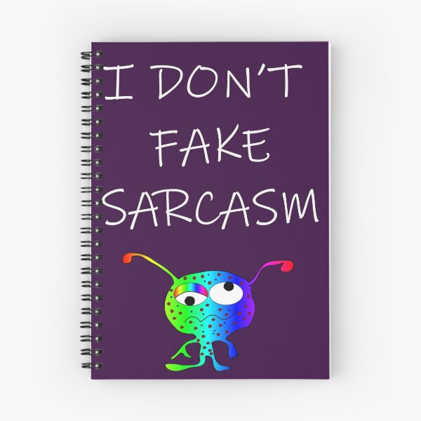 Item preview, I DON'T FAKE SARCASM designed and sold by CUTESTUFFnow.
