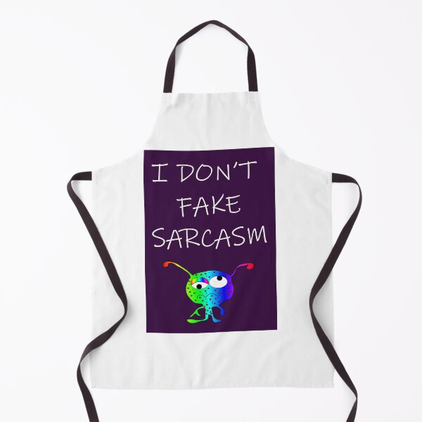 Item preview, I DON'T FAKE SARCASM designed and sold by CUTESTUFFnow.