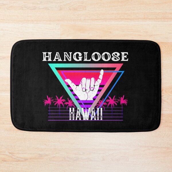 Item preview, Retro Hangloose Hawaii Shaka Vintage Print designed and sold by Vibbin4Life33.