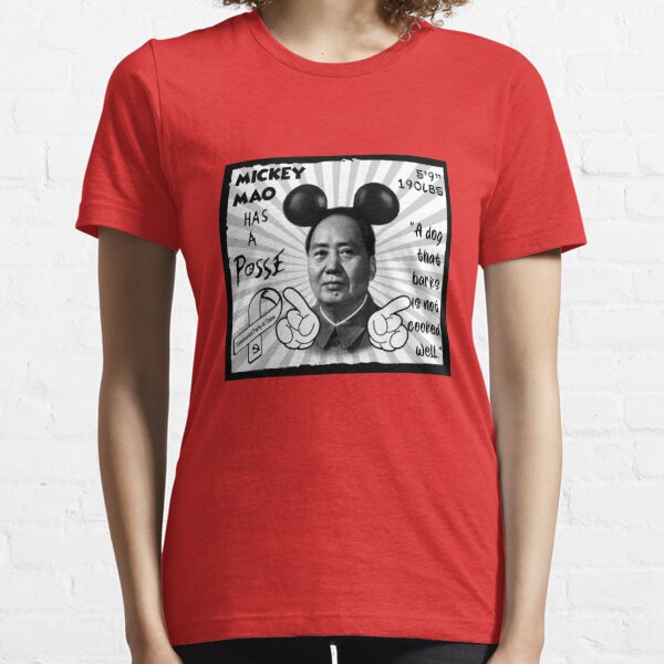 The Mickey Mao Series - Mickey Mao has a Posse Essential T-Shirt