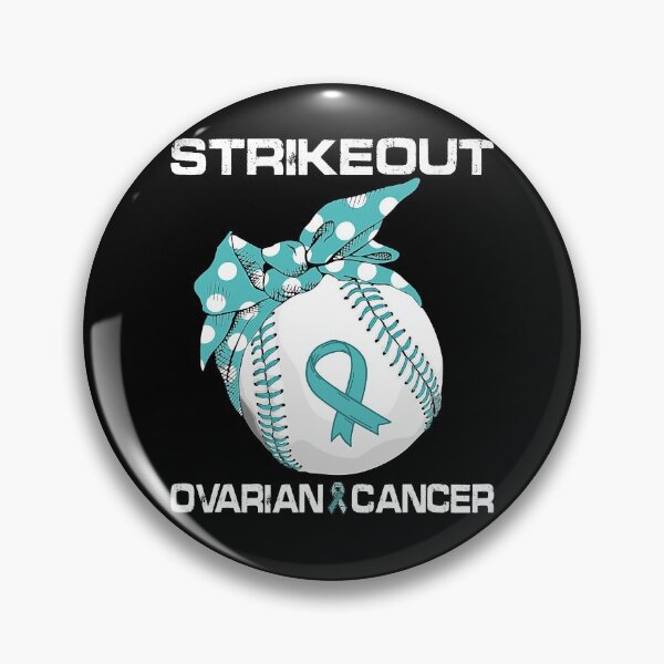 Item preview, Strike Out Ovarian Cancer Awareness Softball Fighters designed and sold by AronJohanna1.