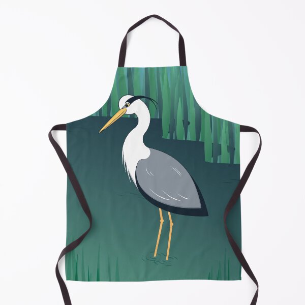 Item preview, Grey Heron designed and sold by Fox & Finch.