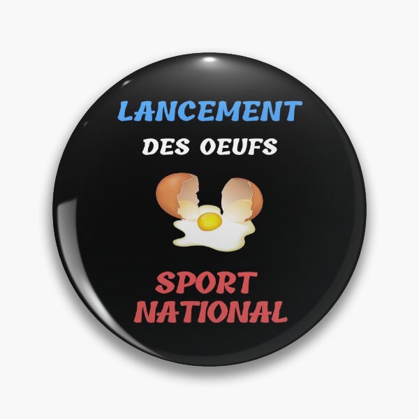 Item preview, Lancement des Oeufs Sport National designed and sold by Rrrainbow.