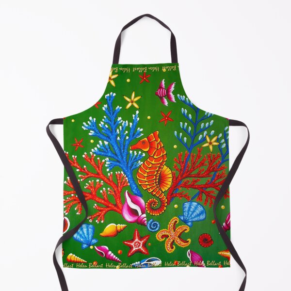 Item preview, Orange seahorse designed and sold by Helen Bellart.