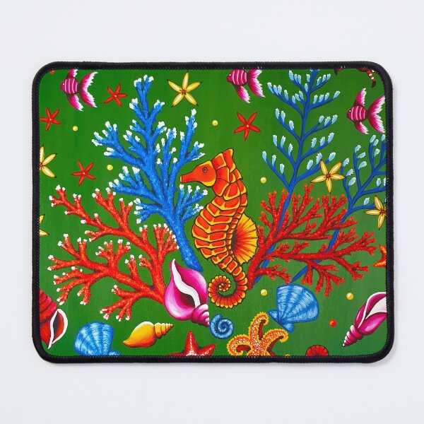 Item preview, Orange seahorse designed and sold by Helen Bellart.