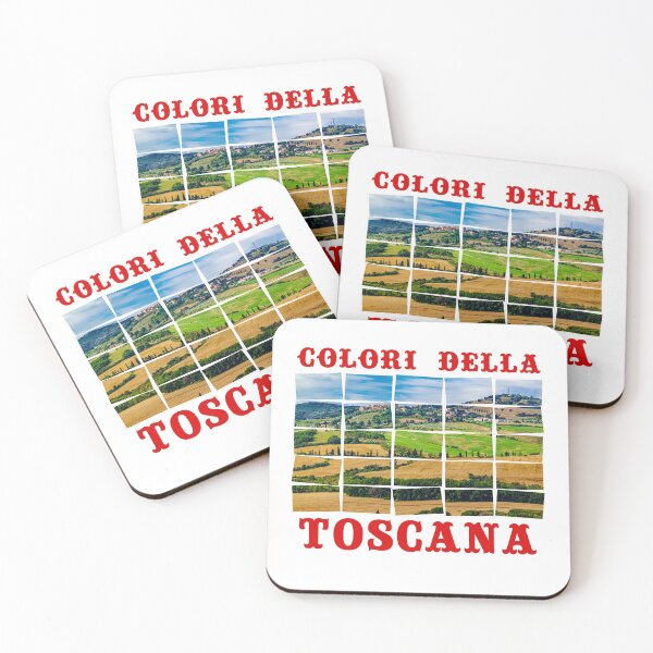 Item preview, "Colors of Tuscany" landscape. Palette Tile. Italy. designed and sold by Newlander90.