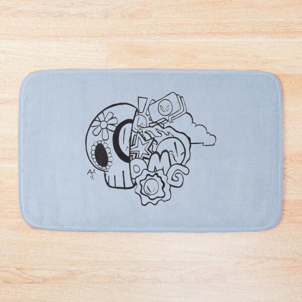 Item preview, A Doodle with a skull    designed and sold by Lynseyconao.