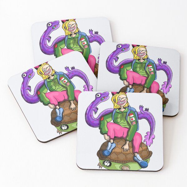 Item preview, Cool Dude With Dragon And Giant Turtle   designed and sold by Lynseyconao.