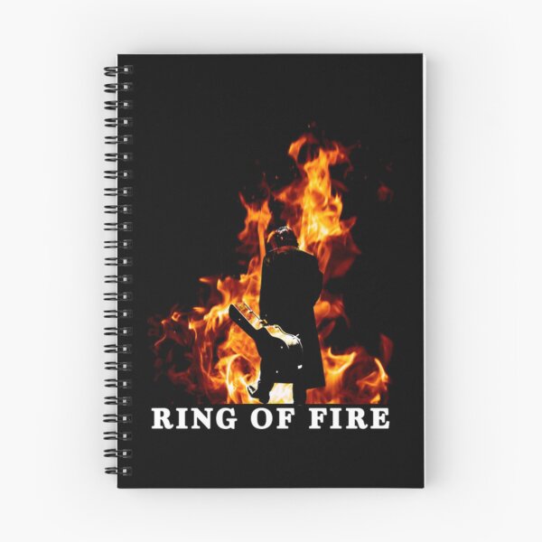 Artikelvorschau, Grafisches Johnny Cash Ring Of Fire Geschenk für Fans entworfen und verkauft von MarinaVukovic.