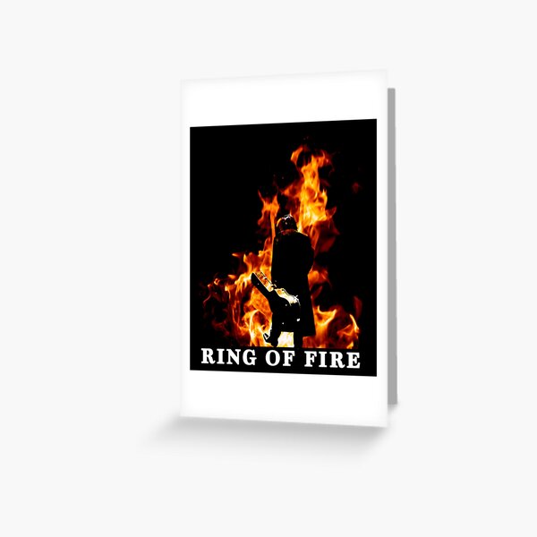 Item preview, Graphic Johnny Cash Ring Of Fire Gift For Fans designed and sold by MarinaVukovic.