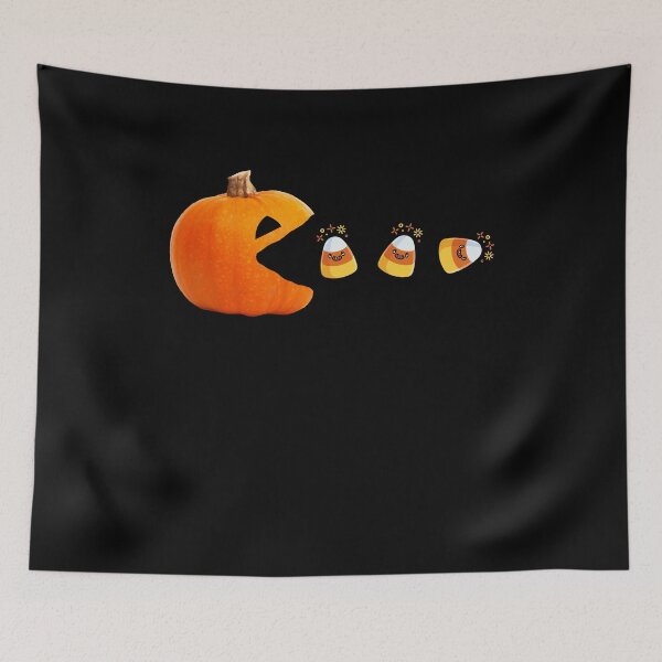 Item preview, Pumpkin Eating Candy Corn Funny Halloween designed and sold by Dressed For  Duty.
