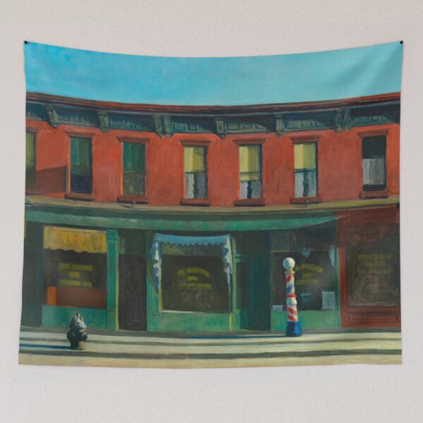 Item preview, Edward Hopper, Early Sunday Morning, 1930 designed and sold by Art Outlaws.