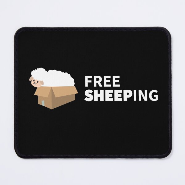 Item preview, Free Shipping Sheep | Gift Ideas | Birthday | Puns Jokes designed and sold by Fluffy-Vectors.